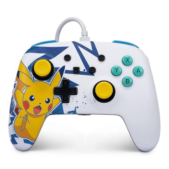 Source Unknown Other - PowerA Enhanced Nintendo Switch and Switch 2 Wired Controller Pikachu